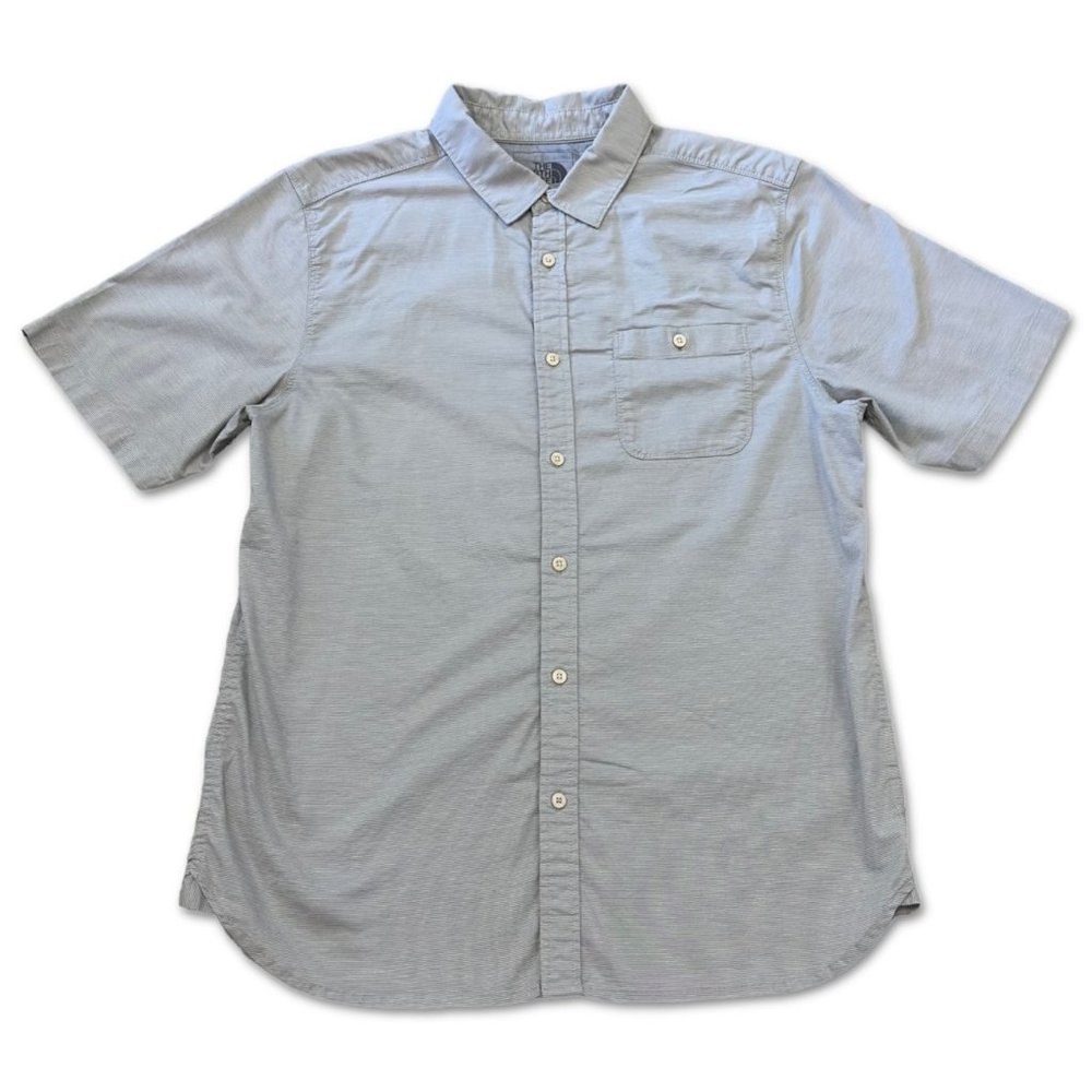 THE NORTH FACE Men's Size Large Short Sleeve Lightweight Button Down Shirt
